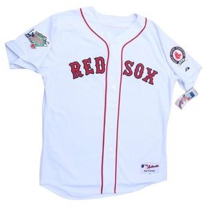 Boston Red Sox Carlton Fisk #27 Majestic Jersey Size XL